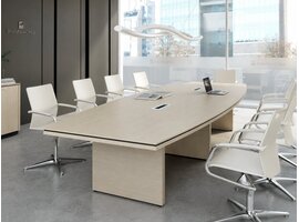 MDD MDD Status grote vergadertafel – representatieve boardroomtafel met gesloten basis en optionele Mediabox MDD Status grote vergadertafel – representatieve boardroomtafel met gesloten basis en optionele Mediabox