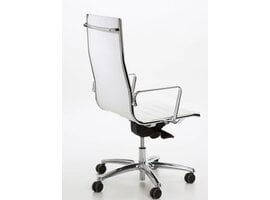Luxy Italia Fauteuil de direction Luxy Light en cuir – siège italien haut dossier avec mécanisme multiblock Fauteuil de direction Luxy Light en cuir – siège italien haut dossier avec mécanisme multiblock