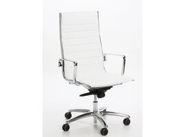 Luxy Italia Fauteuil de direction Luxy Light en cuir – siège italien haut dossier avec mécanisme multiblock Fauteuil de direction Luxy Light en cuir – siège italien haut dossier avec mécanisme multiblock