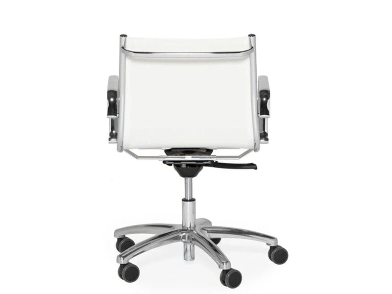 Fauteuil de bureau Luxy Light en résille – siège italien respirant avec structure aluminium et mécanisme multiblock
