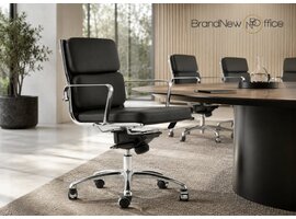 Luxy Fauteuil de bureau Luxy Light en cuir ou similicuir – siège italien avec structure aluminium et mécanisme relax Fauteuil de bureau Luxy Light en cuir ou similicuir – siège italien avec structure aluminium et mécanisme relax