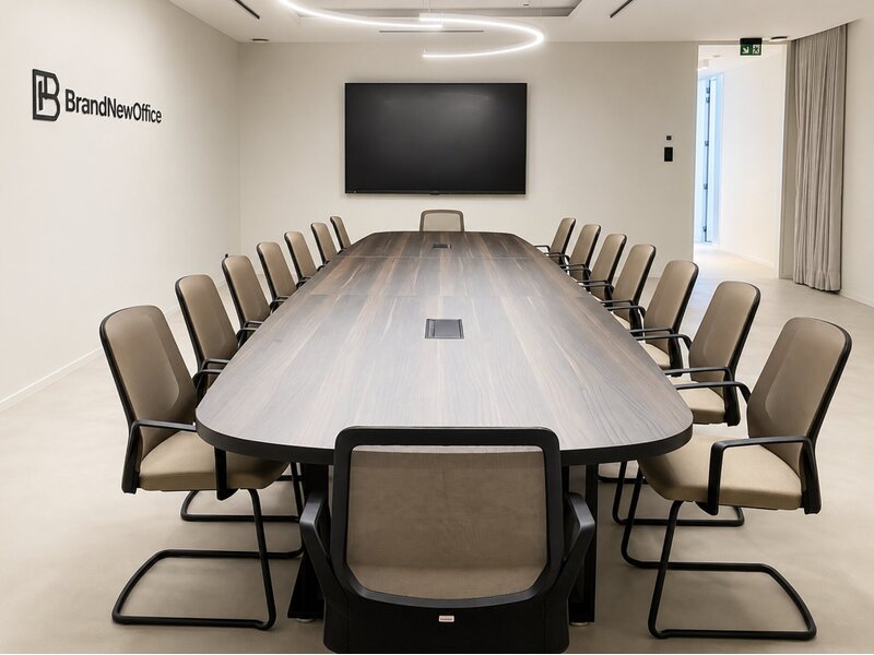 Archimède Table de conférence ovale