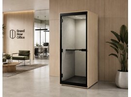 Narbutas Pod acoustique Narbutas Sonus S – phone booth avec isolation sonore classe B selon ISO 23351-1 Pod acoustique Narbutas Sonus S – phone booth avec isolation sonore classe B selon ISO 23351-1