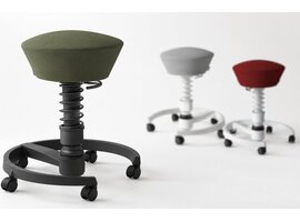 Aeris Aeris Swopper zitkruk met wielen – ergonomische 3D zitkruk voor actief en mobiel werken Aeris Swopper zitkruk met wielen – ergonomische 3D zitkruk voor actief en mobiel werken