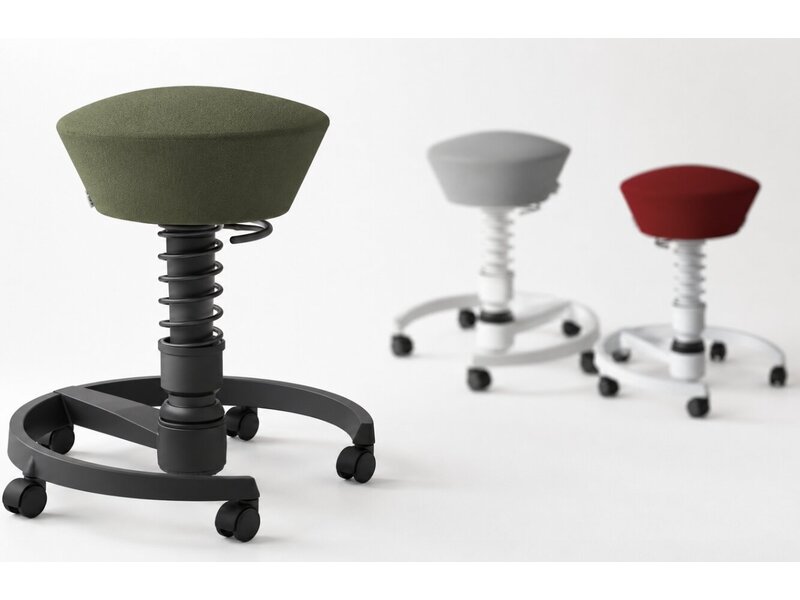 Aeris Aeris Swopper zitkruk met wielen – ergonomische 3D zitkruk voor actief en mobiel werken Aeris Swopper zitkruk met wielen – ergonomische 3D zitkruk voor actief en mobiel werken