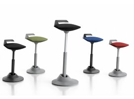 Aeris Aeris Muvman ergonomische zit-sta kruk – actieve stahulp voor gezond en dynamisch werken Aeris Muvman ergonomische zit-sta kruk – actieve stahulp voor gezond en dynamisch werken