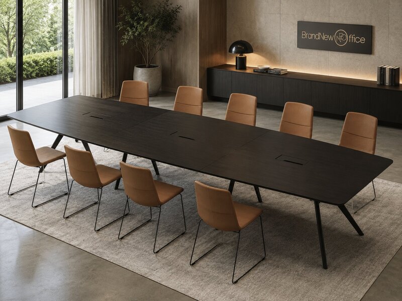 Narbutas Arqus vergadertafels – Moderne luxe en Italiaans design voor professionele vergaderruimtes