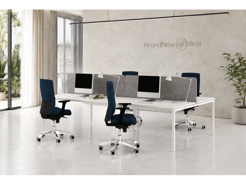 Narbutas Narbutas Nova design werkplek – elegant bureau-eiland voor 2 of 4 personen Narbutas Nova design werkplek – elegant bureau-eiland voor 2 of 4 personen