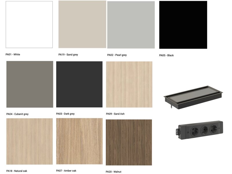 Table de réunion Narbutas Parthos – table design architecturale pour espaces collaboratifs