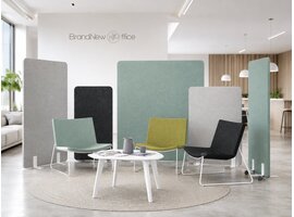 Narbutas Cloison acoustique Narbutas Free – séparation autoportante pour calme et privacy Cloison acoustique Narbutas Free – séparation autoportante pour calme et privacy