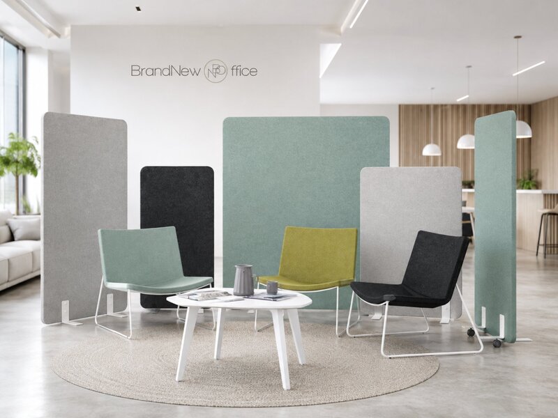 Narbutas Cloison acoustique Narbutas Free – séparation autoportante pour calme et privacy Cloison acoustique Narbutas Free – séparation autoportante pour calme et privacy