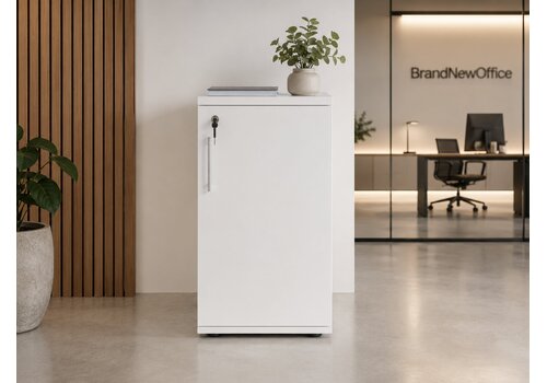 Basic archiefkast smal met deur (77cm)