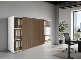 MDD Zig Zag armoire avec porte coulissante Zig Zag armoire avec porte coulissante