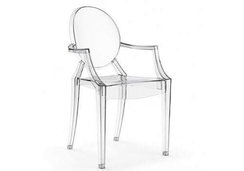 Louis Ghost chaise en transparent