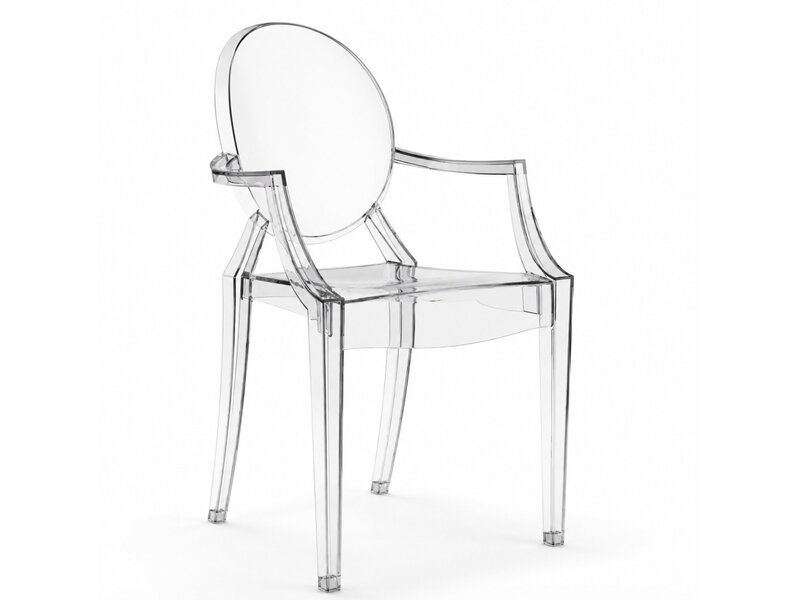 Kartell Louis Ghost stoel transparant Louis Ghost stoel transparant