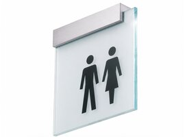 Sign Systems Clear wandbord - 14h x 14b x 2,4d cm Clear wandbord - 14h x 14b x 2,4d cm