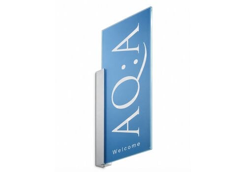 Clear wandbord - 40h x 15b x 2,4d cm