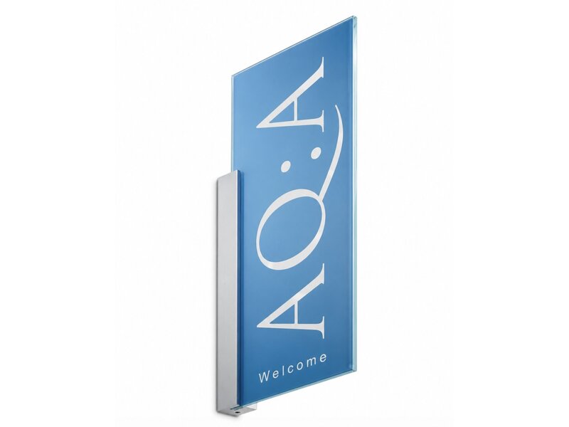 Clear panneau murale- 40h x 15l x 2,4p cm
