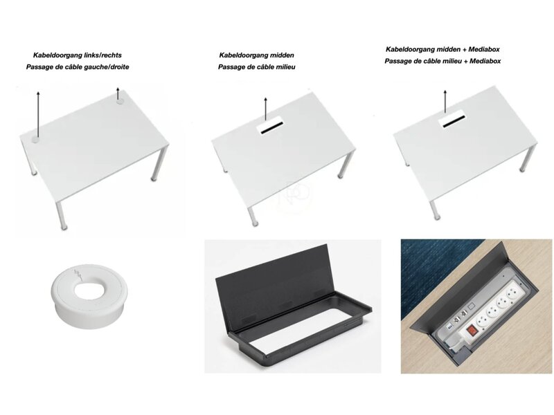 Ogi V hoekbureau – Duurzaam, ergonomisch en uitbreidbaar bureau voor moderne werkplekken