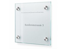 Sign Systems Cristallo deurbordje - 15h x 15b x 2,8d cm Cristallo deurbordje - 15h x 15b x 2,8d cm