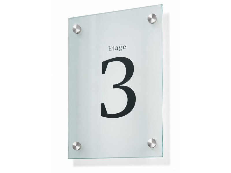 Sign Systems Cristallo muurbord - A4 -29,7h x 21b x 2,8d cm Cristallo muurbord - A4 -29,7h x 21b x 2,8d cm