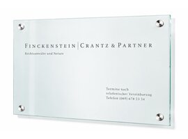Sign Systems Cristallo plaques murales - A3 - 29,7h x 42l x 2,8p cm Cristallo plaques murales - A3 - 29,7h x 42l x 2,8p cm