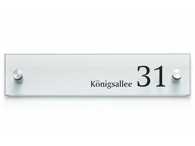 Cristallo bedrijfsbewijzering - 12,5h x 60b x 4,5d cm