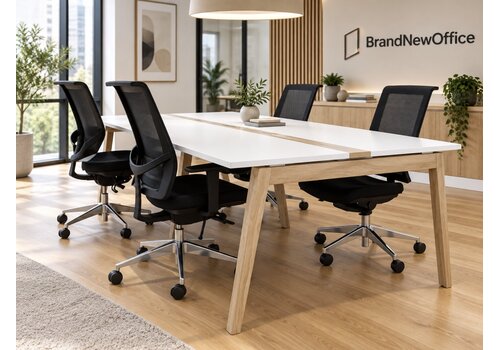 Nova wood vergadertafel
