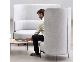 Softline Softline JOE High Back lounge chair – fauteuil met hoge rug voor privacy en comfort Softline JOE High Back lounge chair – fauteuil met hoge rug voor privacy en comfort