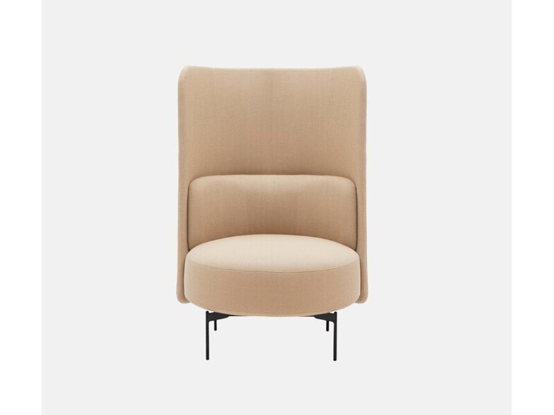 Softline Softline JOE High Back lounge chair – fauteuil met hoge rug voor privacy en comfort Softline JOE High Back lounge chair – fauteuil met hoge rug voor privacy en comfort