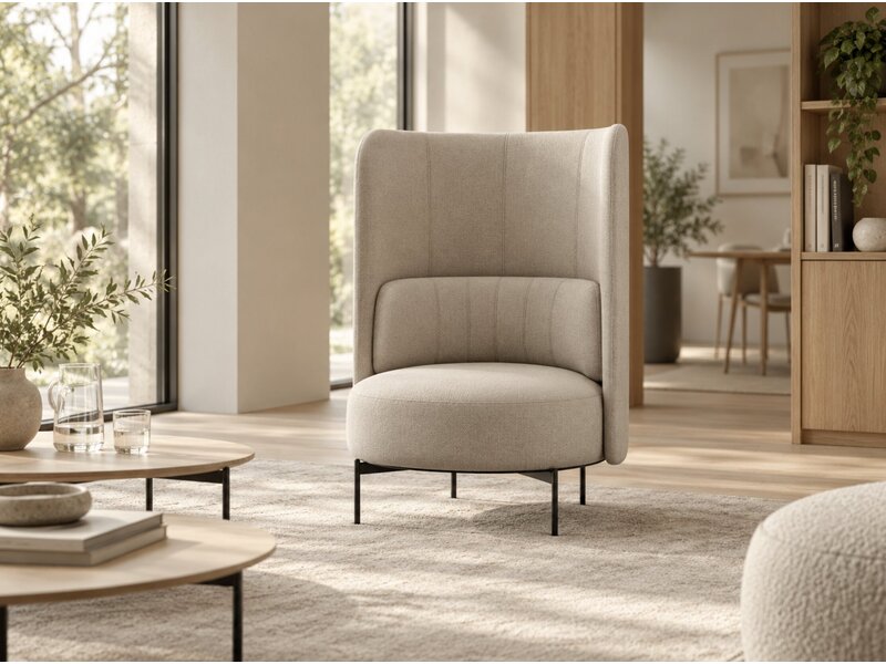 Softline Softline JOE High Back lounge chair – fauteuil met hoge rug voor privacy en comfort Softline JOE High Back lounge chair – fauteuil met hoge rug voor privacy en comfort