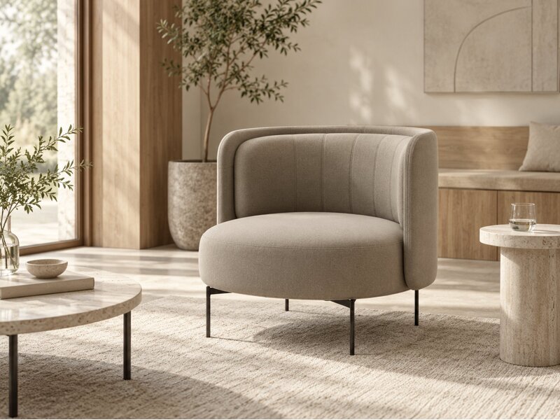 Softline Softline JOE Low Back lounge chair – compacte fauteuil met lage rug en zachte ronde vorm Softline JOE Low Back lounge chair – compacte fauteuil met lage rug en zachte ronde vorm