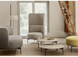 Softline Softline JOE Low Back lounge chair – compacte fauteuil met lage rug en zachte ronde vorm Softline JOE Low Back lounge chair – compacte fauteuil met lage rug en zachte ronde vorm
