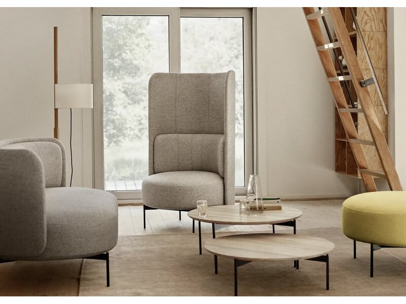 Softline Softline JOE Low Back lounge chair – compacte fauteuil met lage rug en zachte ronde vorm Softline JOE Low Back lounge chair – compacte fauteuil met lage rug en zachte ronde vorm