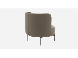 Softline Softline JOE Low Back lounge chair – compacte fauteuil met lage rug en zachte ronde vorm Softline JOE Low Back lounge chair – compacte fauteuil met lage rug en zachte ronde vorm