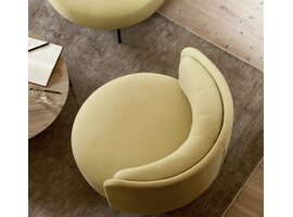Softline Softline JOE Low Back lounge chair – compacte fauteuil met lage rug en zachte ronde vorm Softline JOE Low Back lounge chair – compacte fauteuil met lage rug en zachte ronde vorm