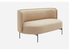 Softline Softline JOE Sofa Low Back – compacte design sofa met lage rug voor lounge en wachtruimte Softline JOE Sofa Low Back – compacte design sofa met lage rug voor lounge en wachtruimte