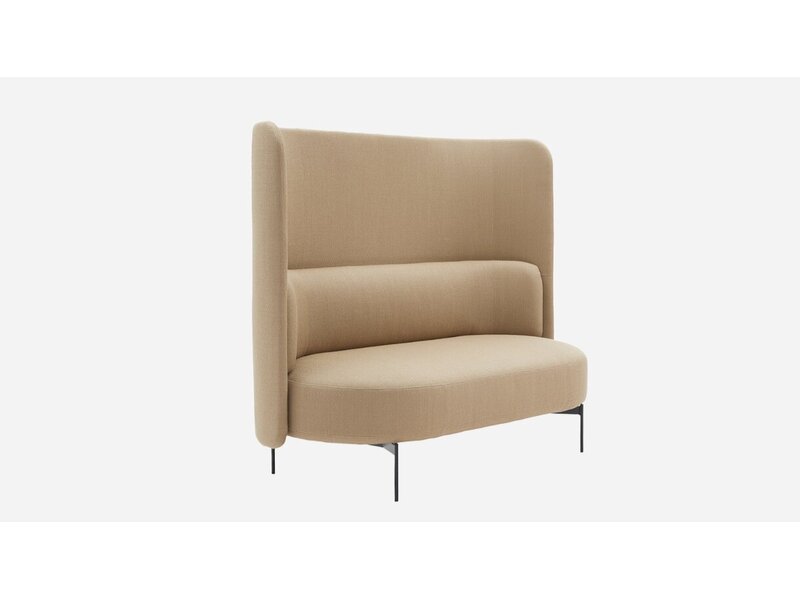 Softline Softline JOE Sofa High Back – compacte 2-zits sofa met hoge rug voor privacy en loungecomfort Softline JOE Sofa High Back – compacte 2-zits sofa met hoge rug voor privacy en loungecomfort