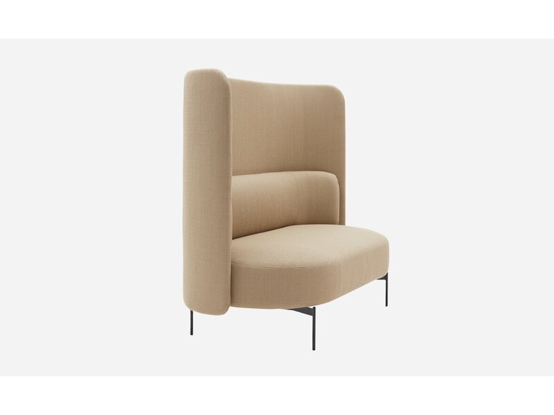 Softline Softline JOE Sofa High Back – compacte 2-zits sofa met hoge rug voor privacy en loungecomfort Softline JOE Sofa High Back – compacte 2-zits sofa met hoge rug voor privacy en loungecomfort