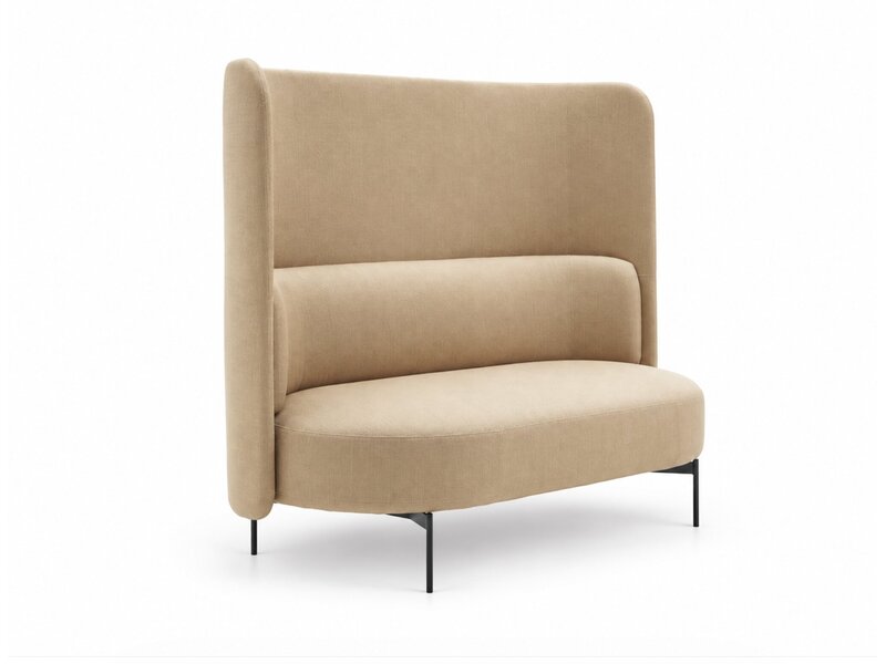 Softline Softline JOE Sofa High Back – compacte 2-zits sofa met hoge rug voor privacy en loungecomfort Softline JOE Sofa High Back – compacte 2-zits sofa met hoge rug voor privacy en loungecomfort