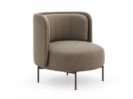 Softline Softline JOE Low Back lounge chair – compacte fauteuil met lage rug en zachte ronde vorm Softline JOE Low Back lounge chair – compacte fauteuil met lage rug en zachte ronde vorm