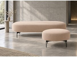 Softline Softline Joe poef small en large – design poef met zachte vormen, slanke poten en comfortabele uitstraling Softline Joe poef small en large – design poef met zachte vormen, slanke poten en comfortabele uitstraling