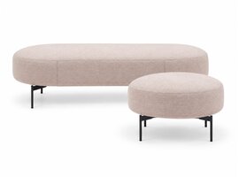 Softline Softline Joe poef small en large – design poef met zachte vormen, slanke poten en comfortabele uitstraling Softline Joe poef small en large – design poef met zachte vormen, slanke poten en comfortabele uitstraling