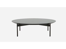 Softline JOE lage tafel low en high – ronde design salontafel voor lounge, lobby en moderne kantoorruimtes