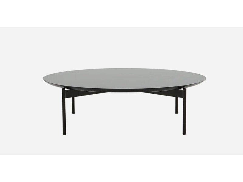 Softline JOE lage tafel low en high – ronde design salontafel voor lounge, lobby en moderne kantoorruimtes