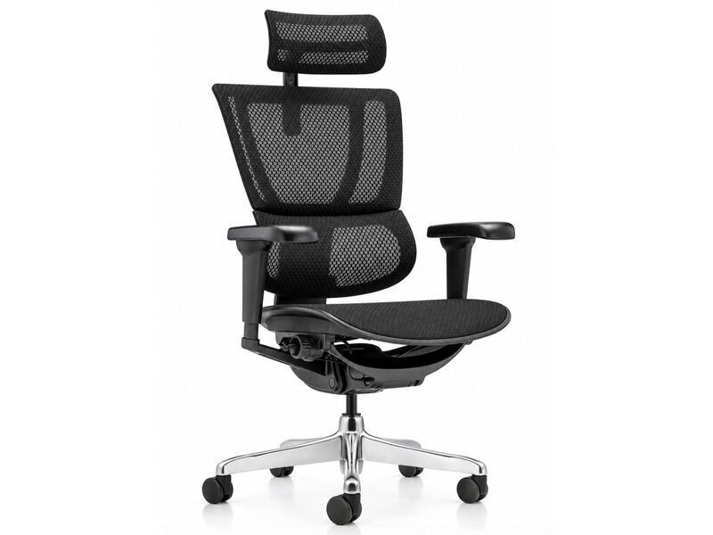 BNO Monaco net bureaustoel met hoofdsteun – Ergonomische 24H bureaustoel Monaco net bureaustoel met hoofdsteun – Ergonomische 24H bureaustoel