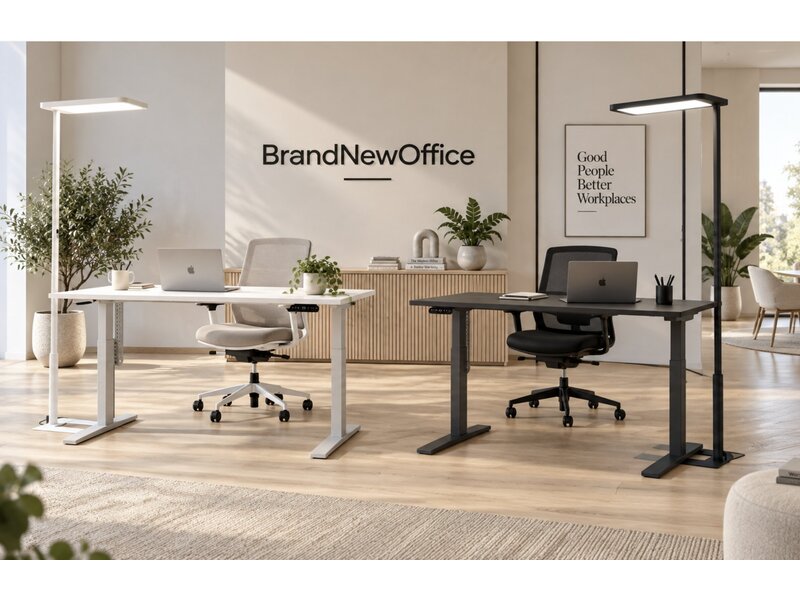 BNO Lampadaire LED BNO Basic 1 – Éclairage de bureau puissant direct et indirect Lampadaire LED BNO Basic 1 – Éclairage de bureau puissant direct et indirect