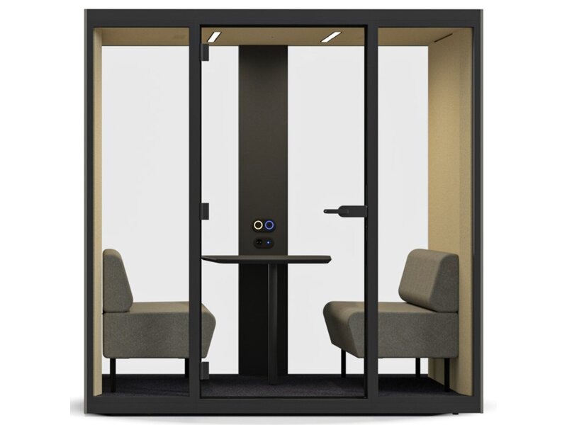 Narbutas SONUS M – Cabine acoustique 2 personnes avec canapé intégré