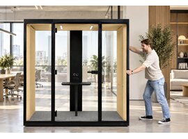 Narbutas SONUS M – Cabine acoustique sans canapé pour usage flexible