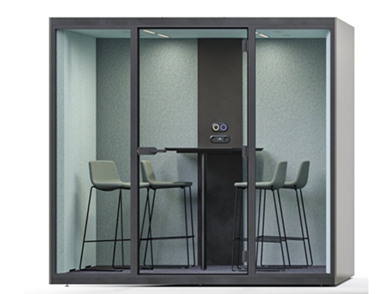 Narbutas SONUS L – Cabine de réunion acoustique pour 4 personnes